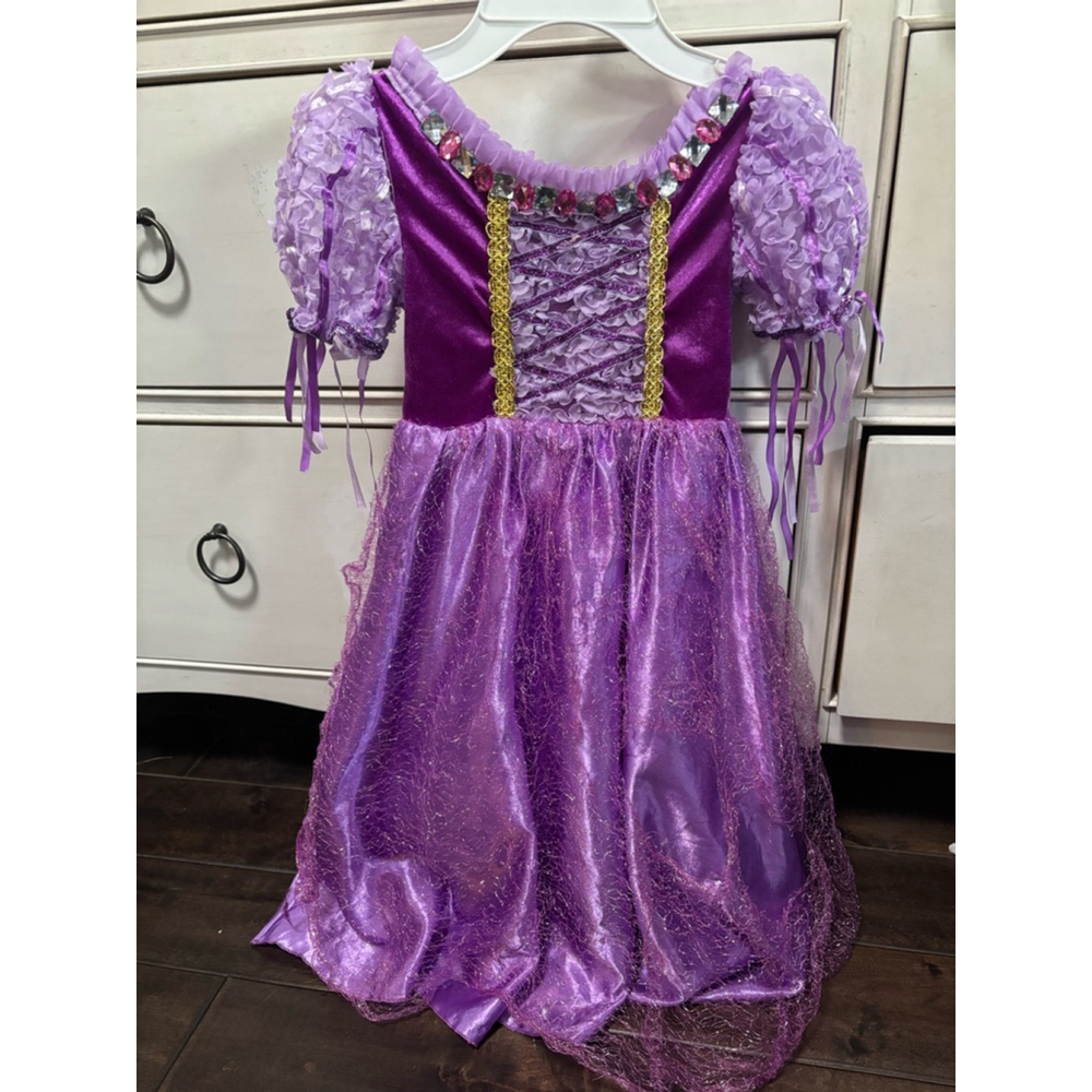 Girls Unbranded Costume Dress Size 4-5T Purple